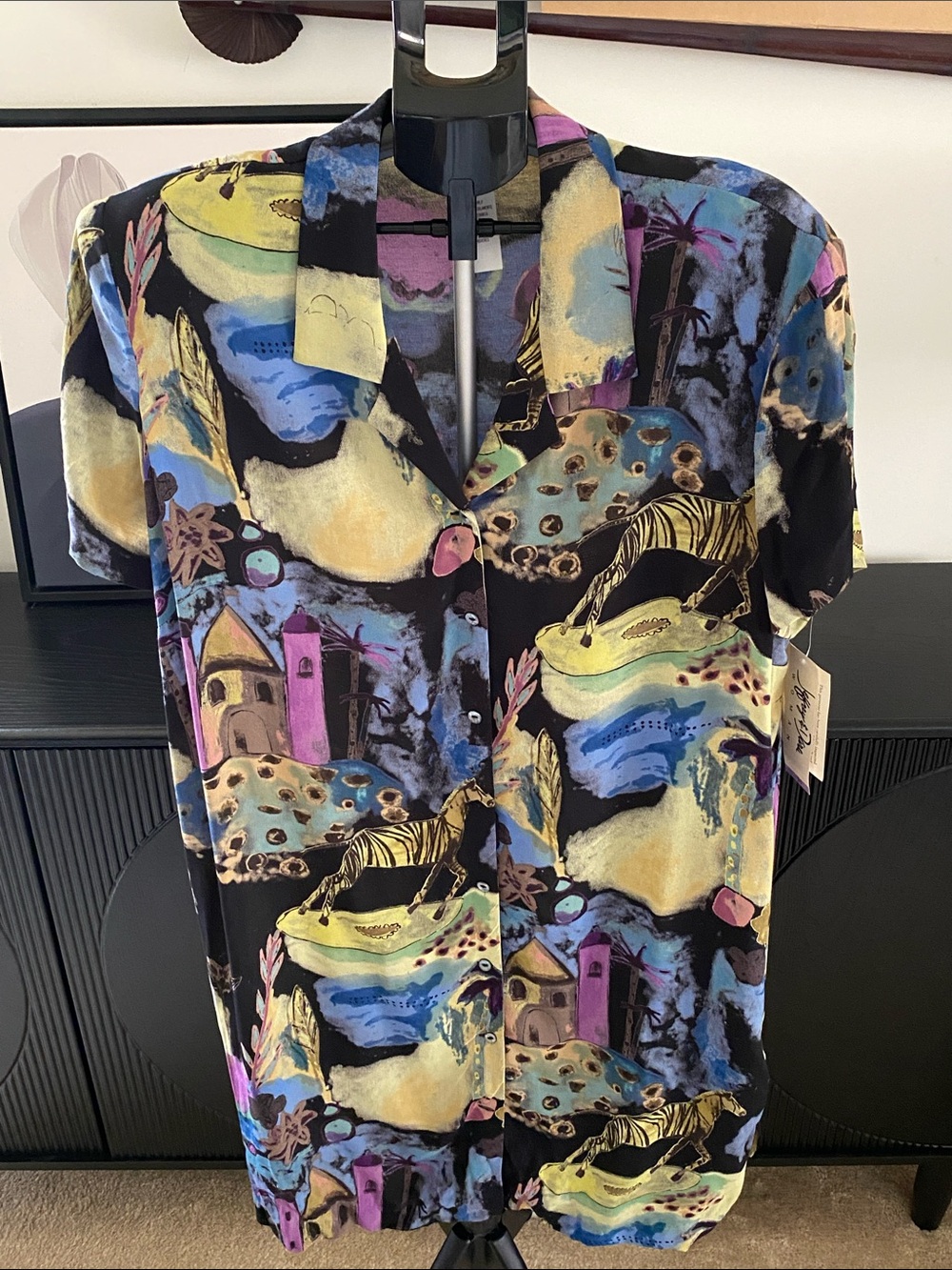 Vintage 90’s Jeffery and Dara Woman Whimsical Shirt Dress